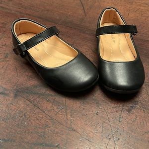Toddler black dress shoes